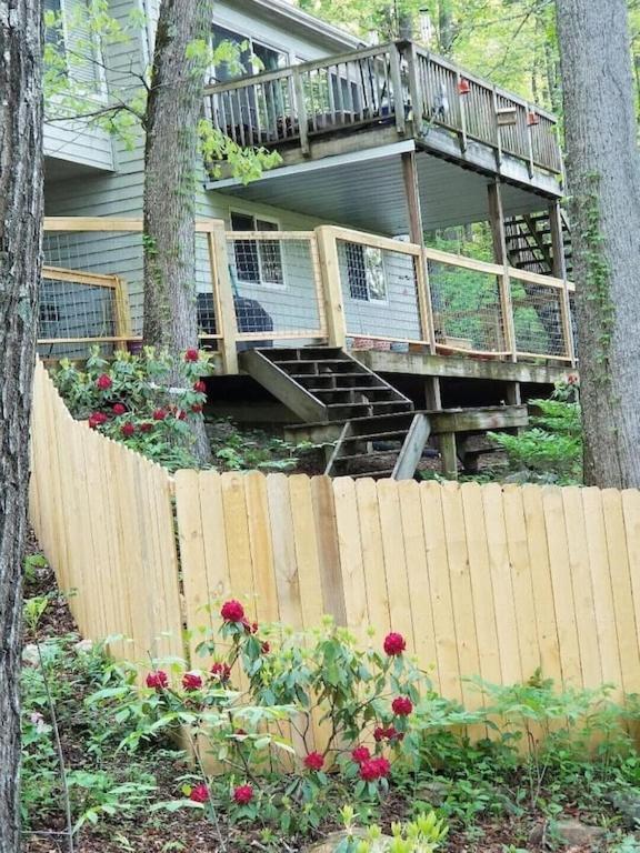 Treehouse Cathedral In Blue Ridge Mountains, Nc Villa Burnsville Buitenkant foto