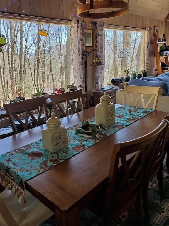 Treehouse Cathedral In Blue Ridge Mountains, Nc Villa Burnsville Buitenkant foto